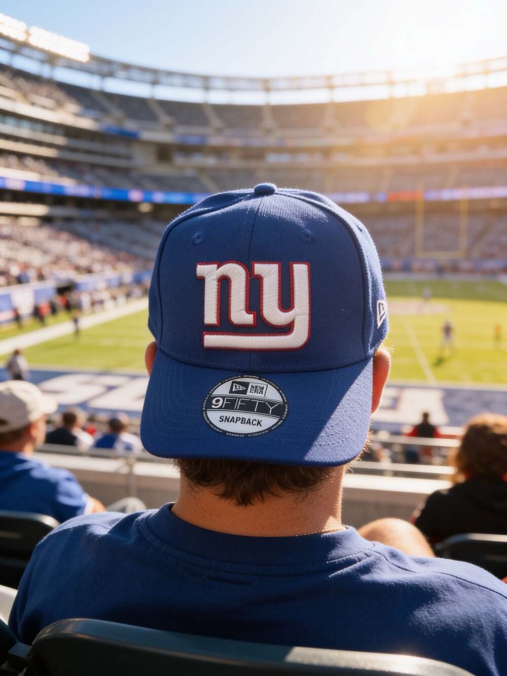New Era 9FIFTY New York Giants Snapback Hat Royal Blue